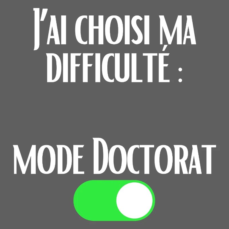 J'ai choisi ma difficulté Mode Doctorat activé