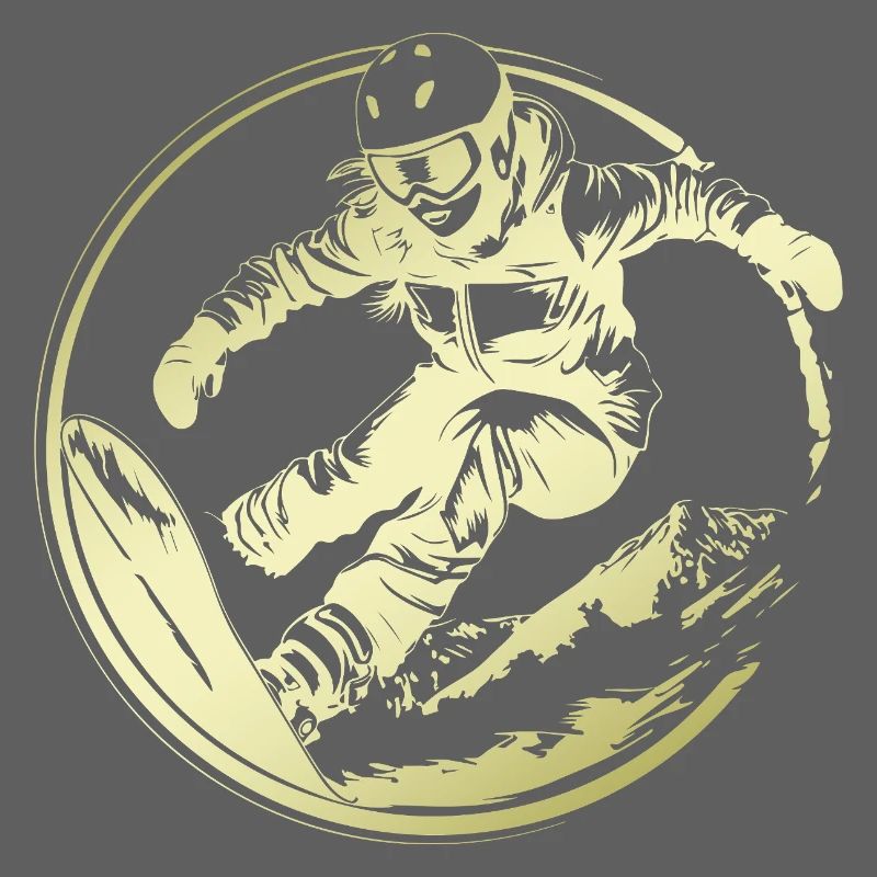 Snowboarder Silhouette