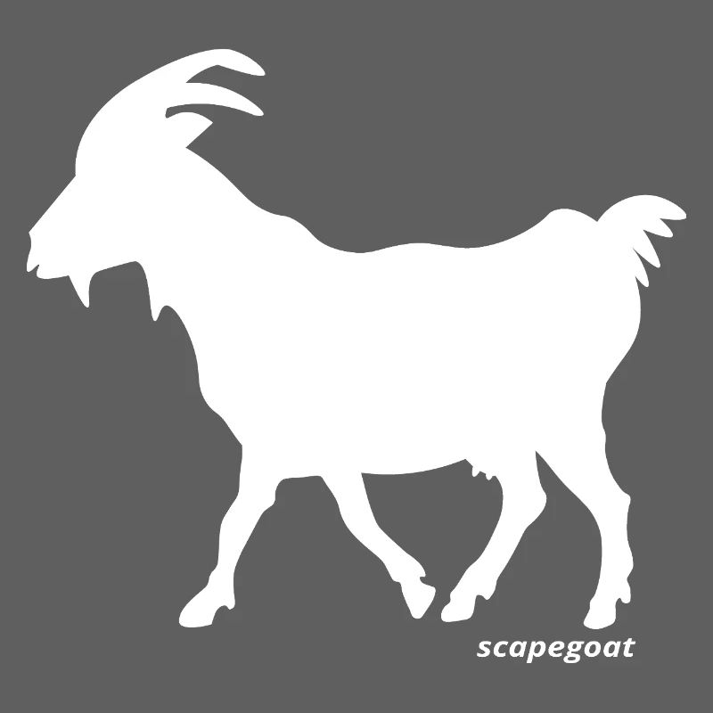 Sündenbock Silhouette