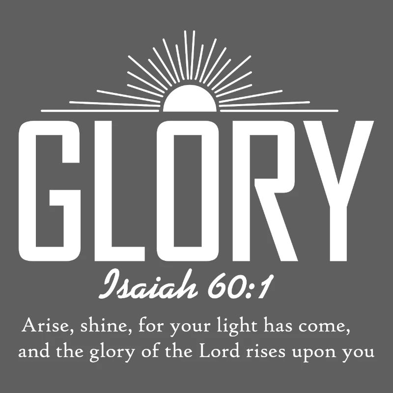Glory Sunrise Bible Verses