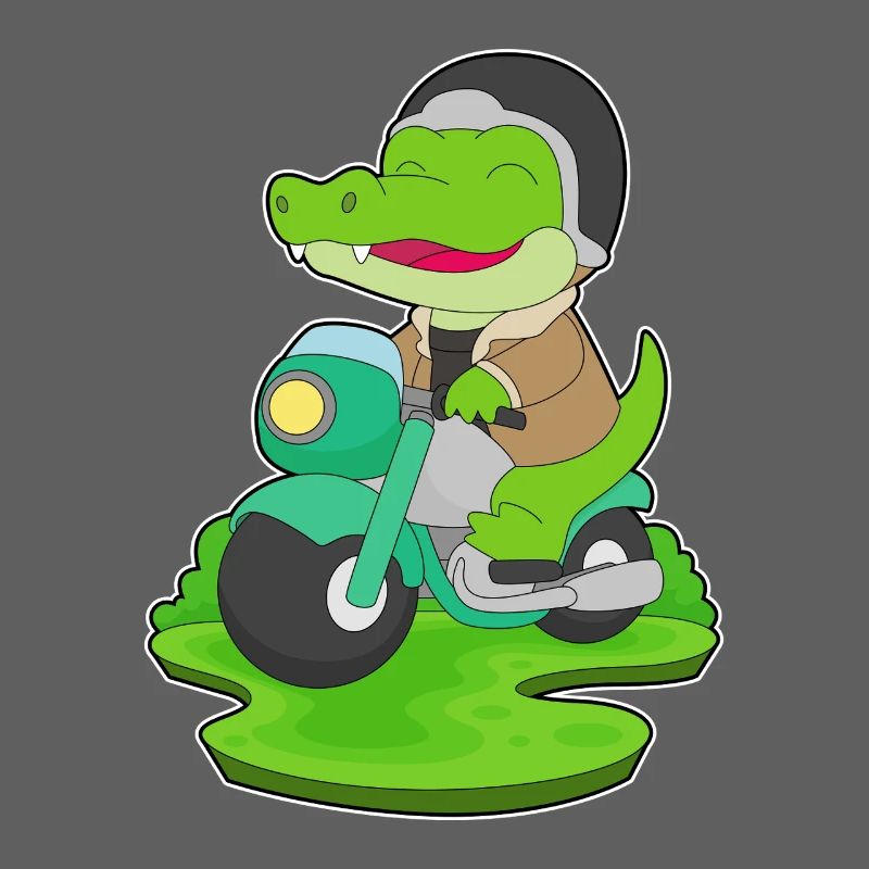 Krokodil Motorroller