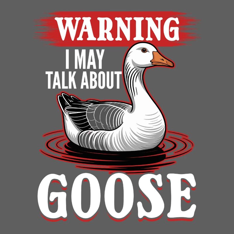 Funny Bird Goose