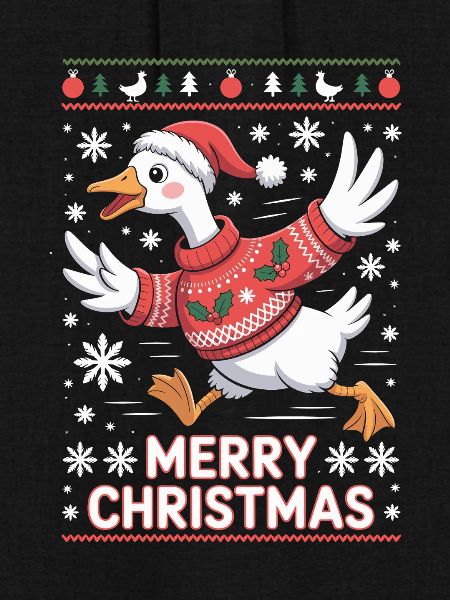 Weihnachtsgans im Pullover