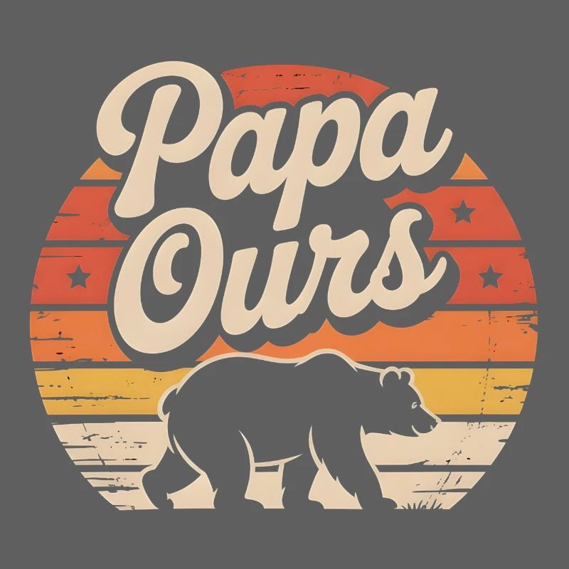 Papa Bear at sunset