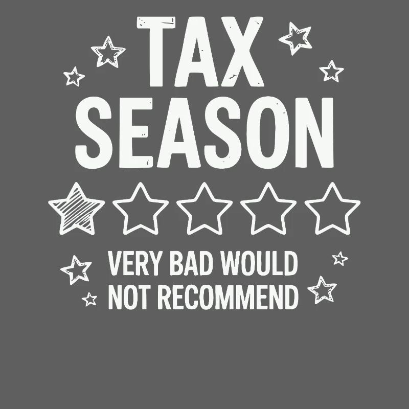 Saison des impôts - Conception de la note 1 étoile