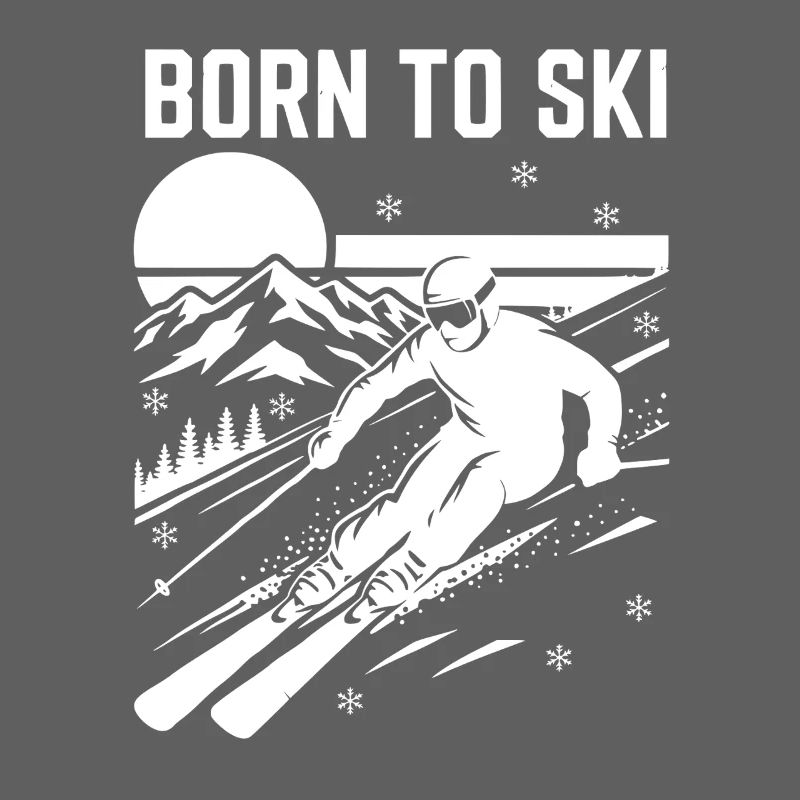 Born to Ski Design Skiing