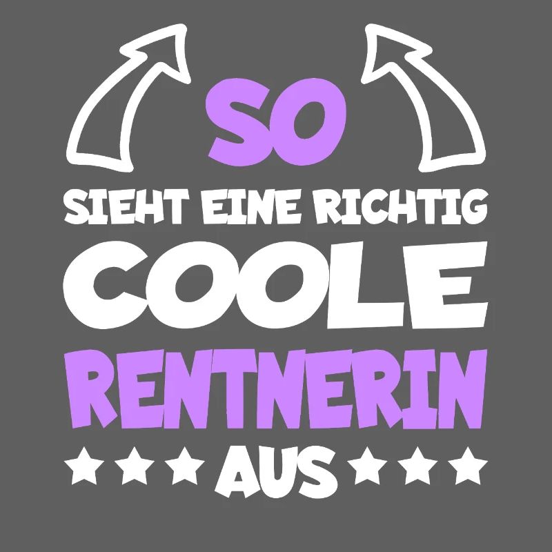 Richtig Coole Rentnerin Ruhestand Geschenkidee