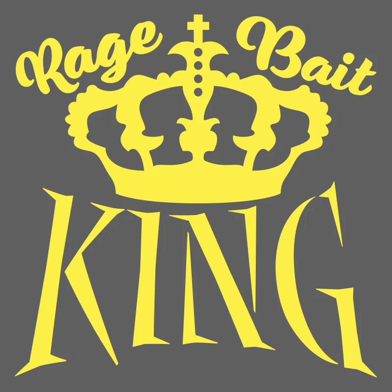 Rage, Bait, King, Provocation, Troll, Attention