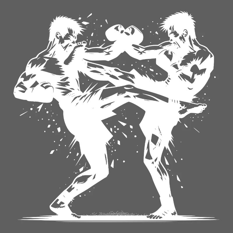 Double Strike Thai Boxing The Ring Burns Fiercely