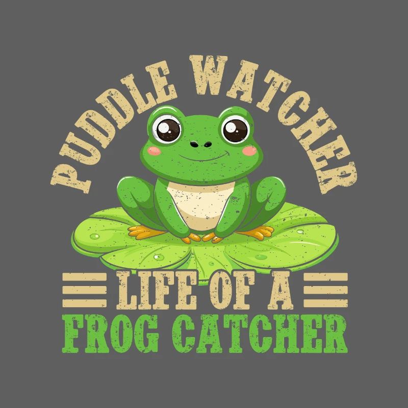 Frog Catcher Puddle Watcher Frog