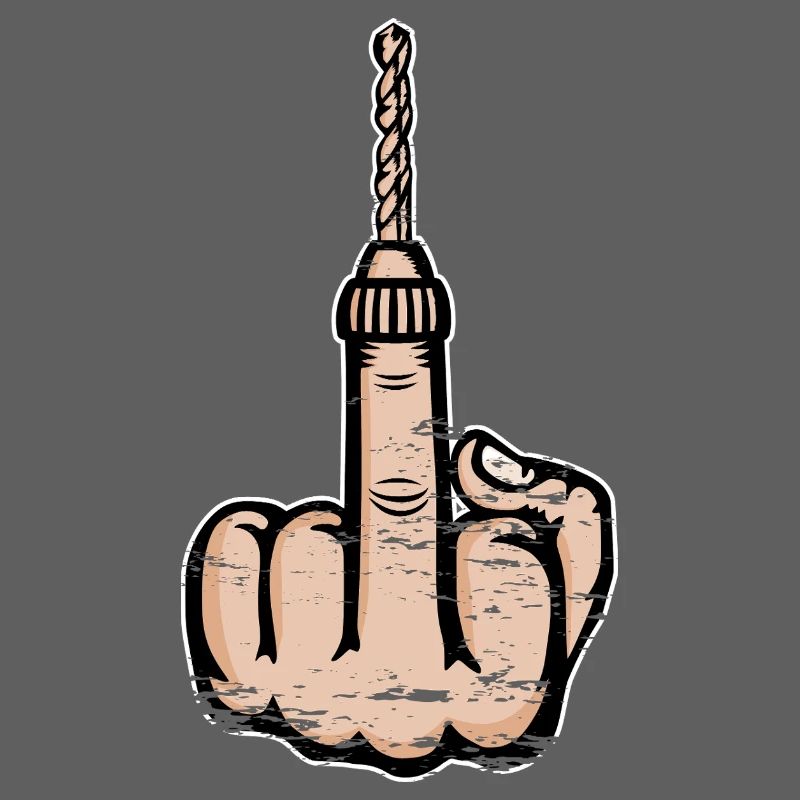 Conception de la perceuse au doigt d’honneur