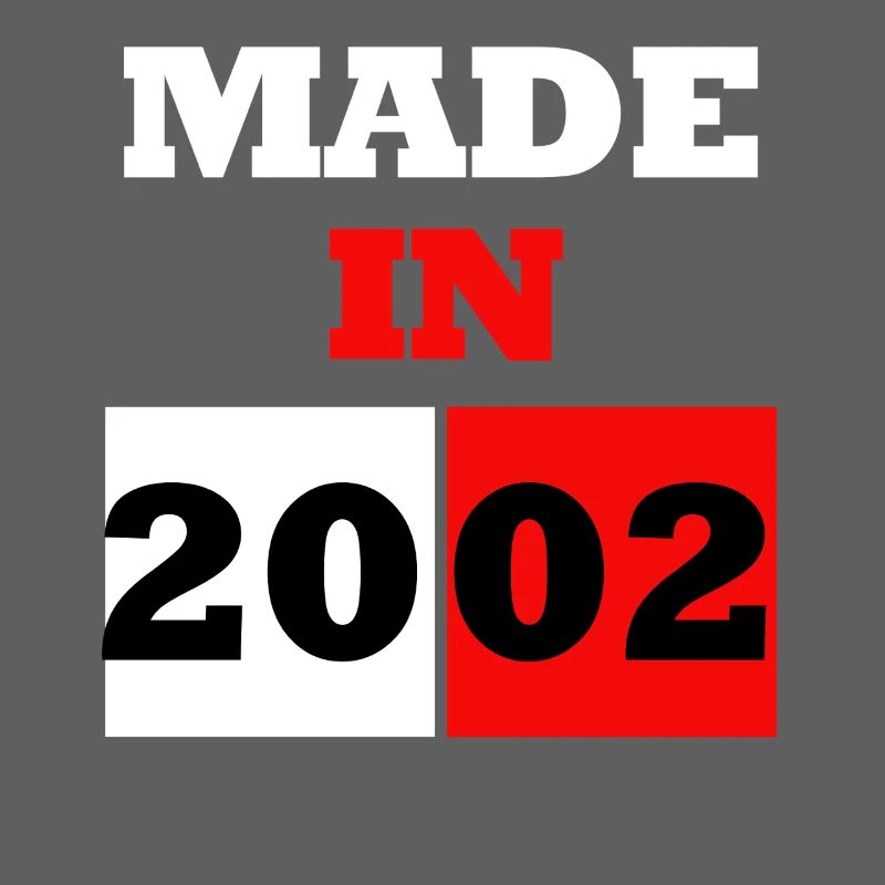 Made in 2002 Anniversary