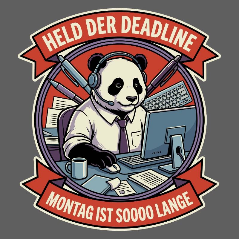 Held der Deadline Panda am Montag