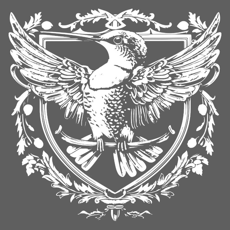 Adler im Wappenstil