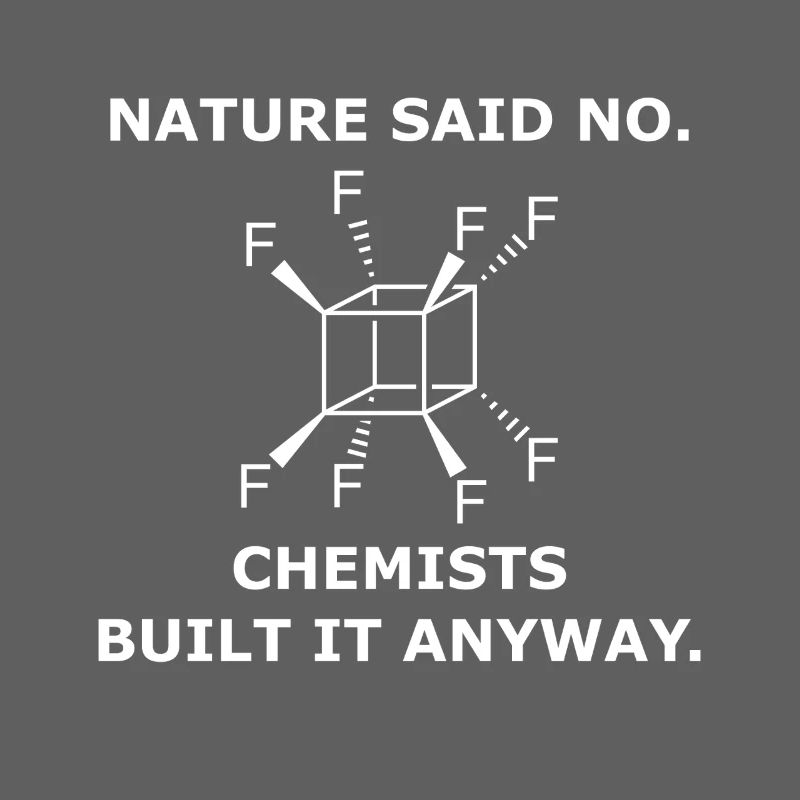 Perfluoro-Cuban Molecule – Chemie Science