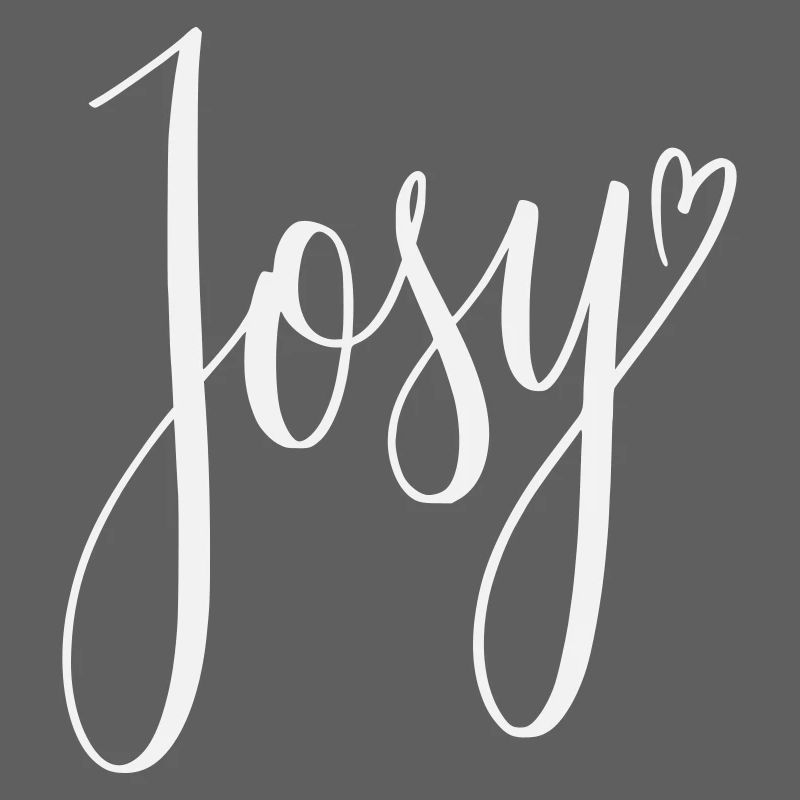 Josy Script Heart Design
