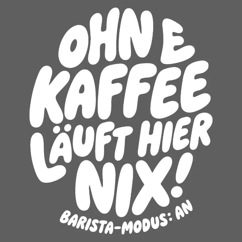 Nothing works here without coffee