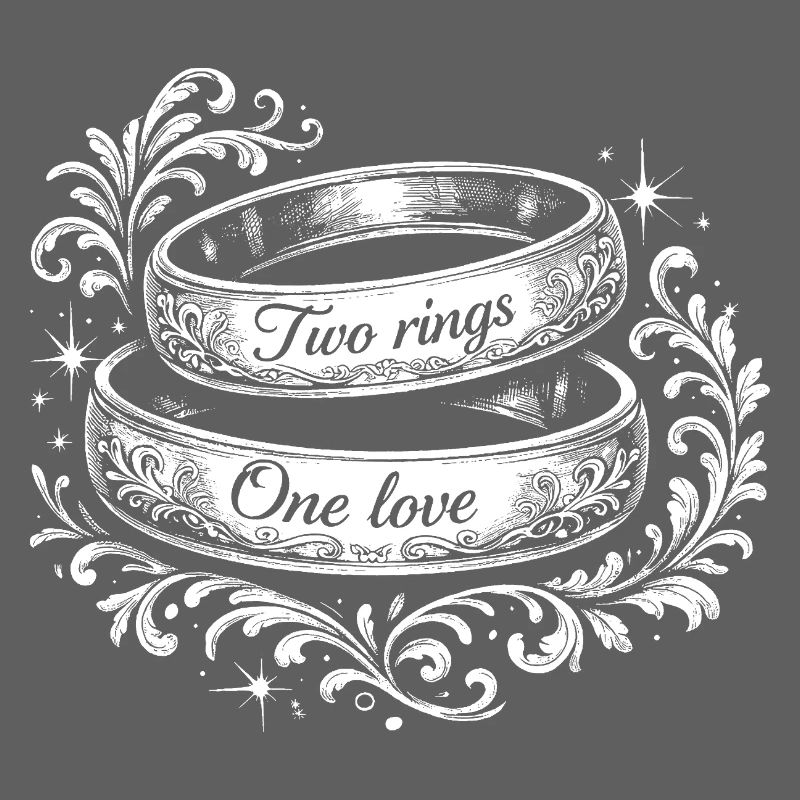 Zwei Ringe Eine Liebe