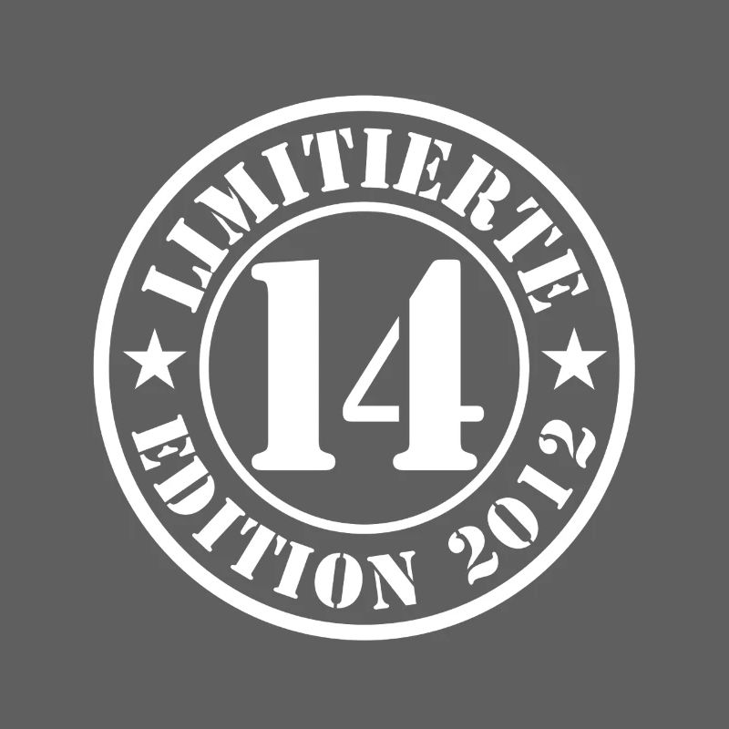 14. Geburtstag Junge Mädchen Limited Edition 14