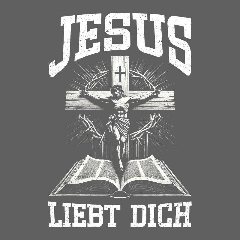 Jésus t’aime, croyant catholique chrétien