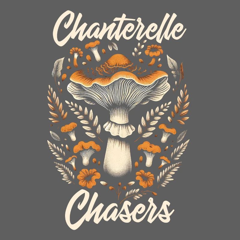 Chasseur de chantelles | Forêt de cueillette de champignons