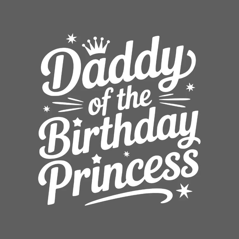 Papa de la princesse de l’anniversaire