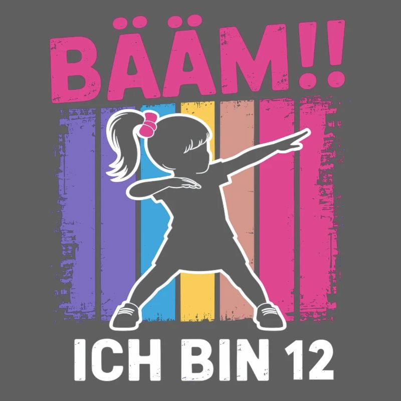 Bääm Ich bin 12 Dabbing Mädchen 12. Geburtstag