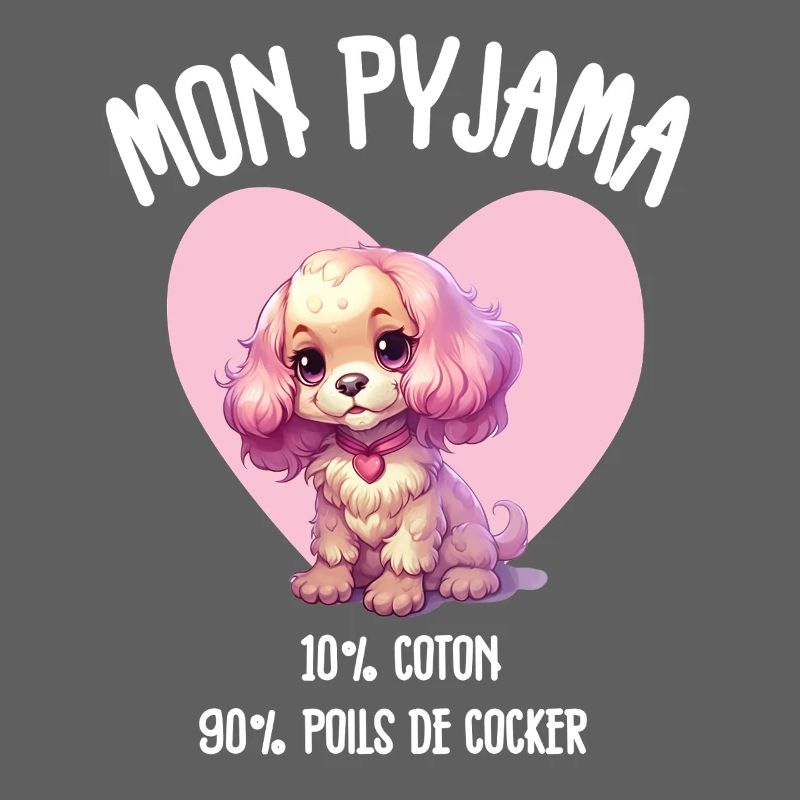 Funny Cocker Spaniel Dog Pajamas