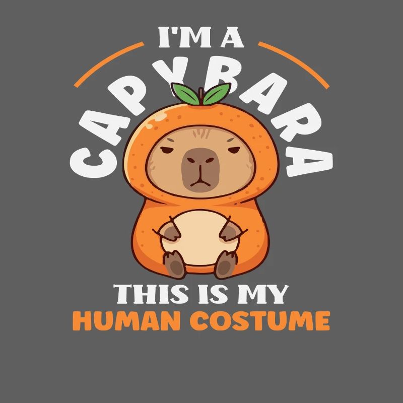 I'm A Capybara Human Costume Capybaras