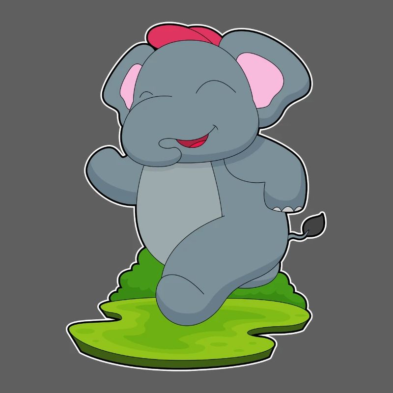Elephant Jogger Jogging Sport