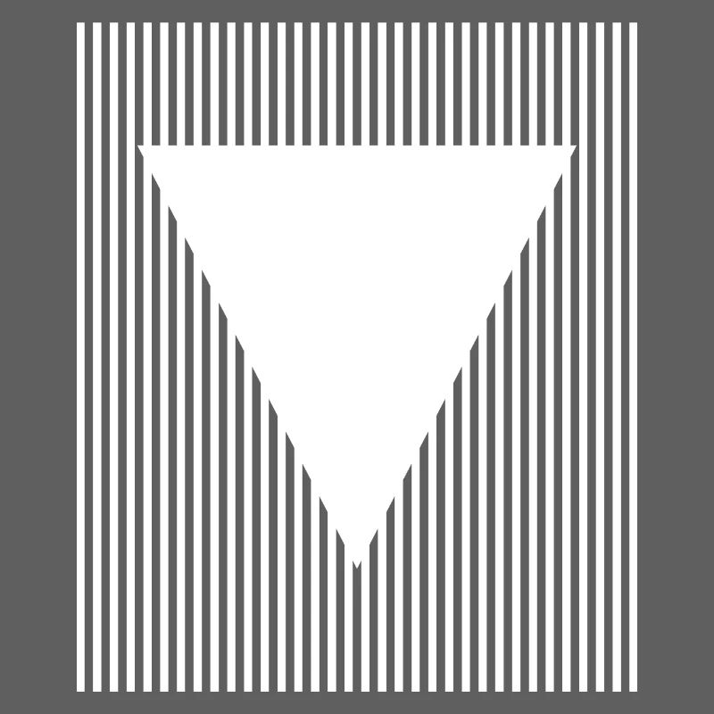 triangle and lines geometric design