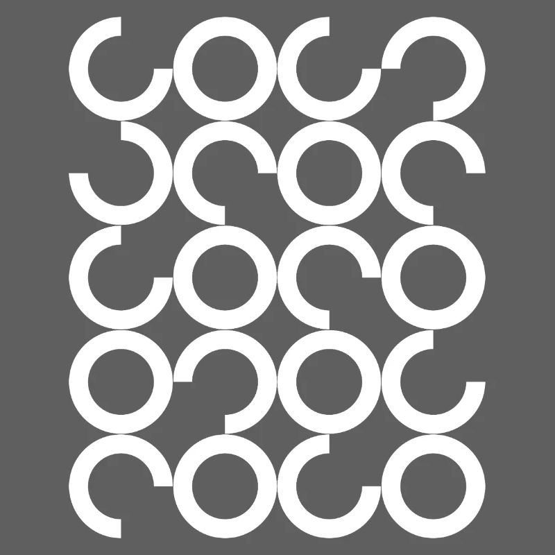 Interlocking Circle Chain Pattern