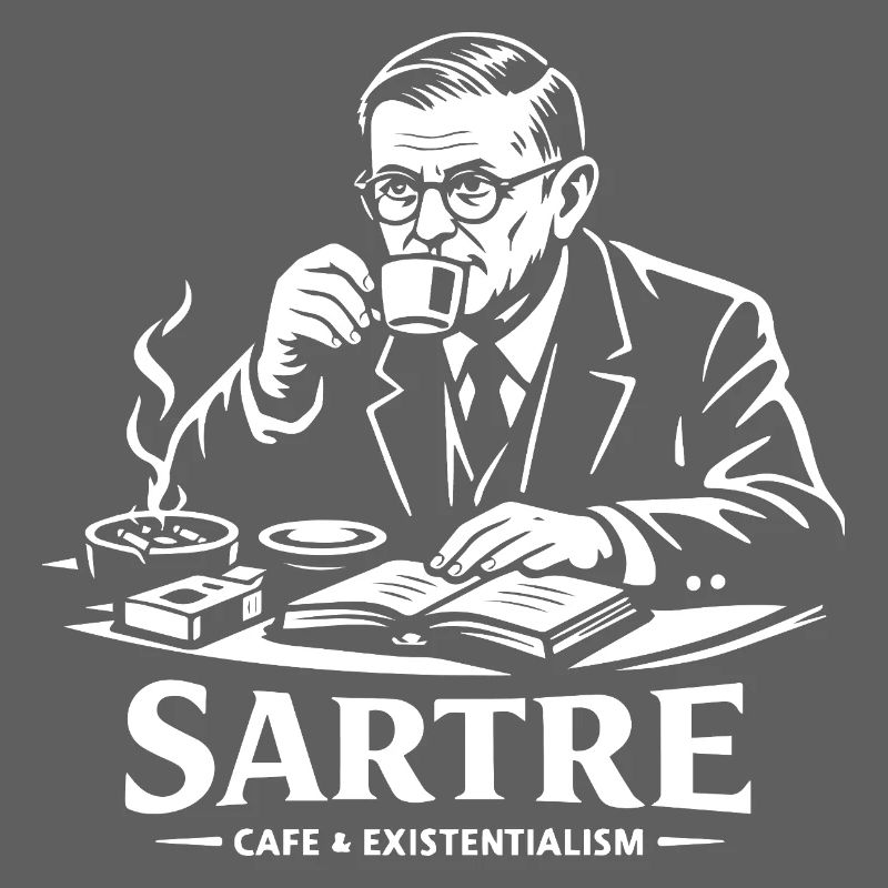 Sartre Café Existentialism