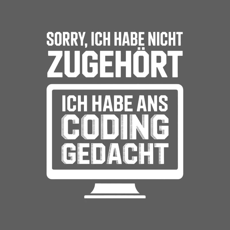 Ich habe Coding gedacht