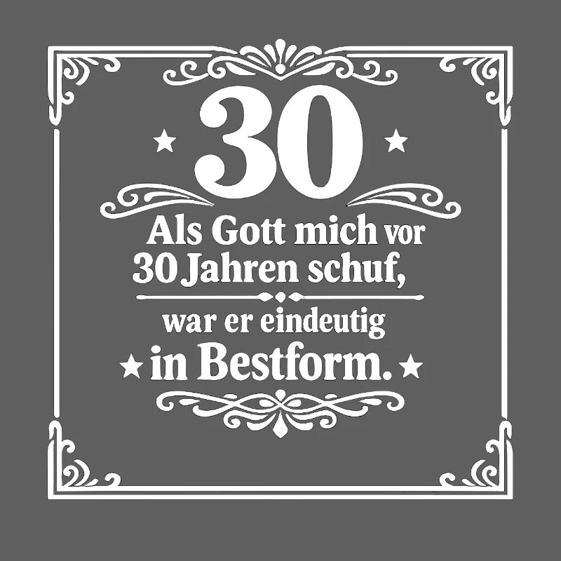 Bestform mit 30 Jahren