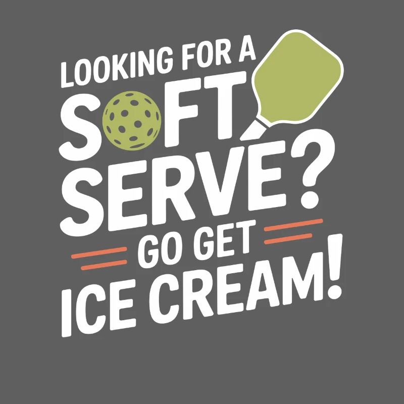 Pickleball Spieler Looking For Soft Serve Dinking