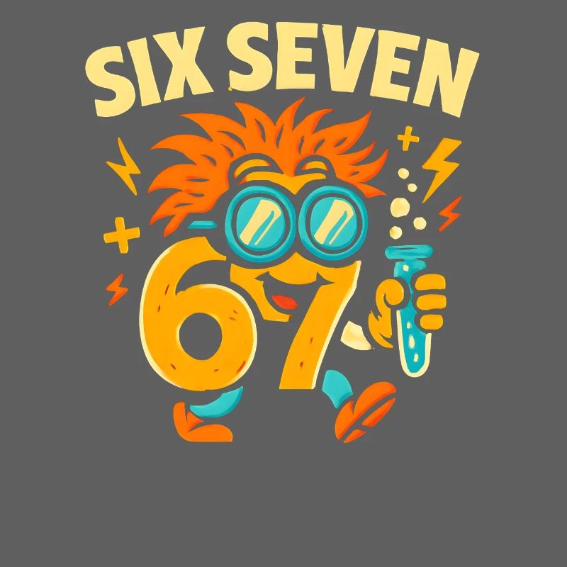Six Seven 67 Science Humor Nerd Gift Idea