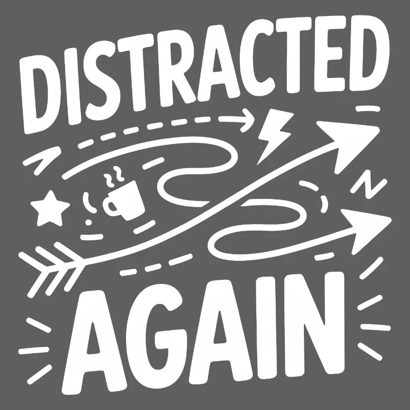 Distracted Again ADHD Chaos