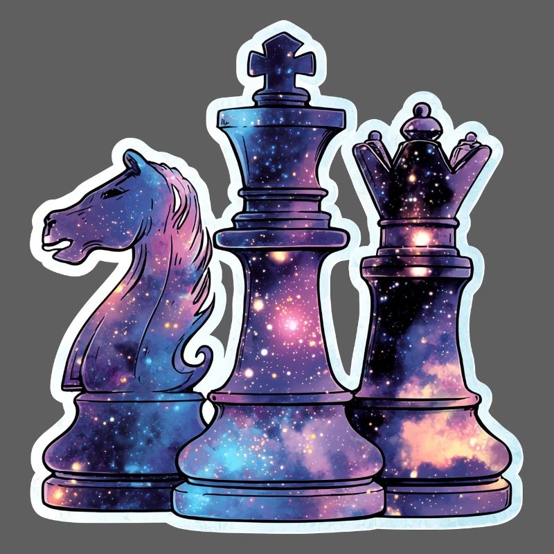 Pièces d’échecs dans l’espace – Galaxy Nebe