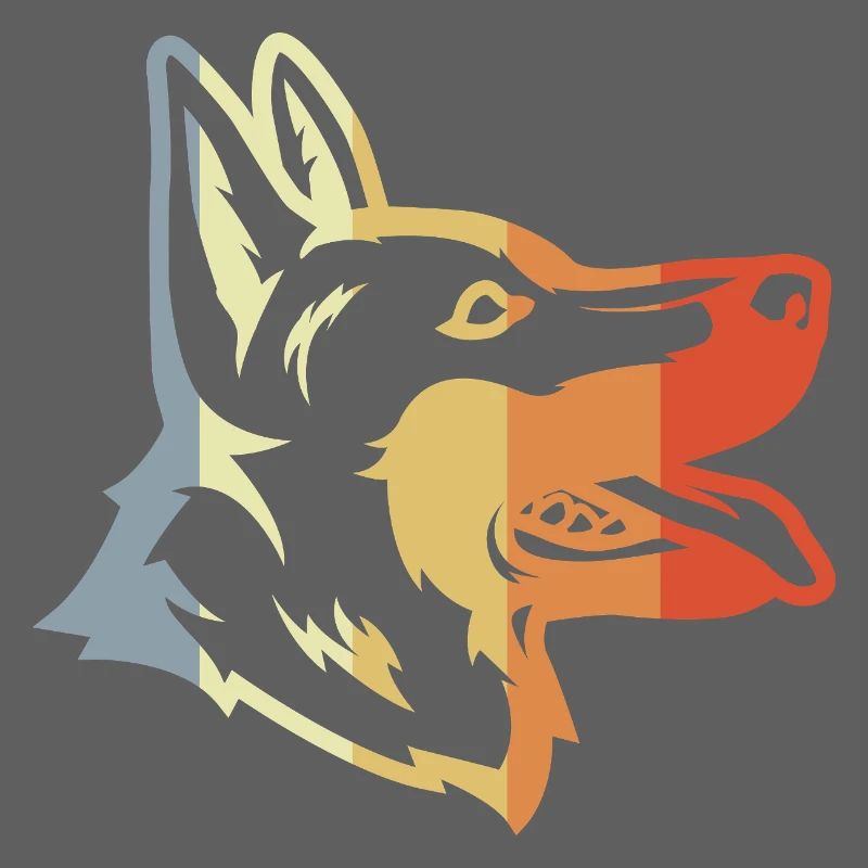 Vintage German Shepherd