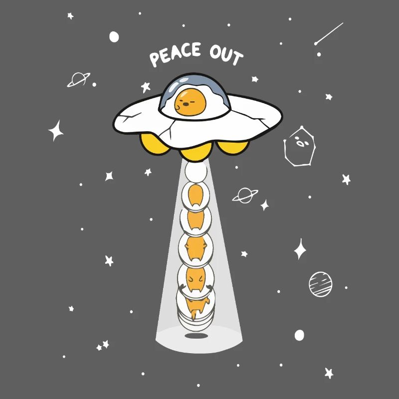 Peace Out UFO-Eier