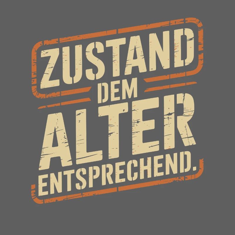 Zustand Dem Alter Entsprechend Oldtimer Geburtstag
