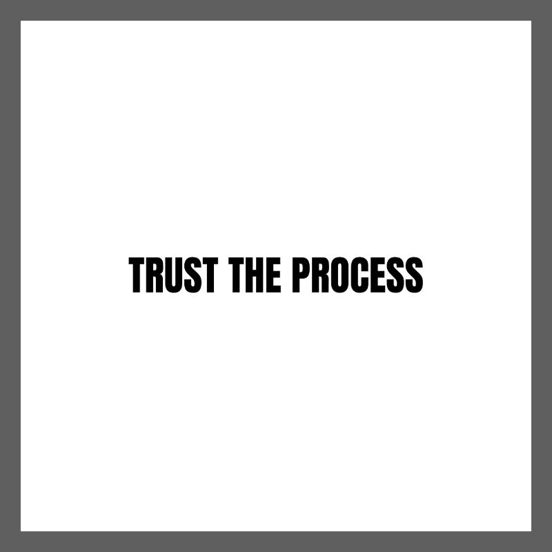 Trust the process