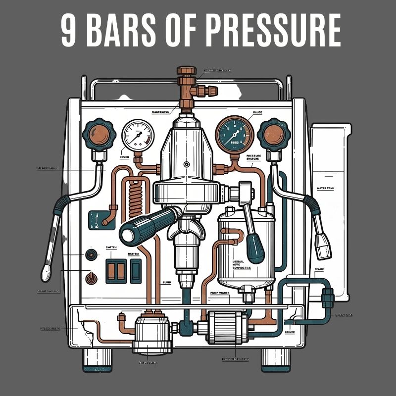 Pression du café