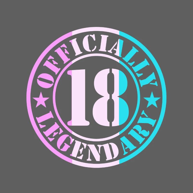 18. Geburtstag Junge Mädchen Legende Level 18