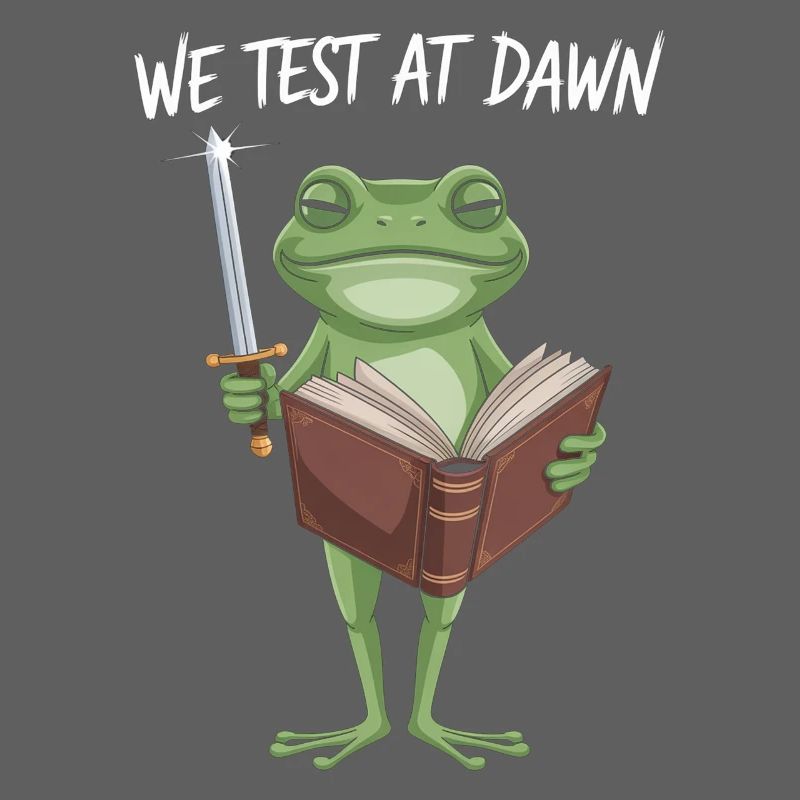 We Test at Dawn Frog Wizard