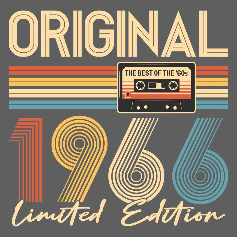 60th Birthday, 60 Years, Original 1966