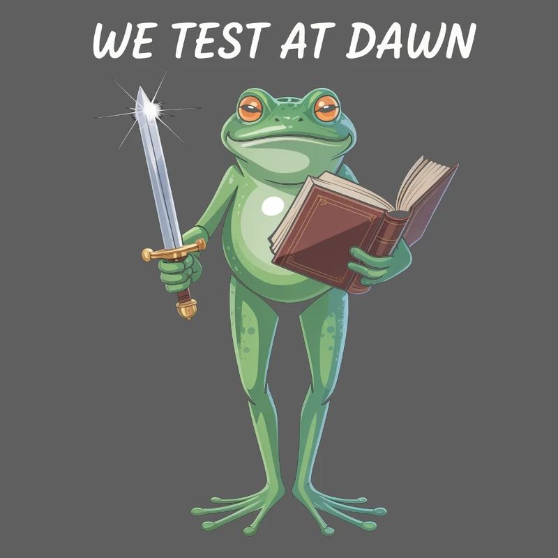 Dawn Test Frog Warrior