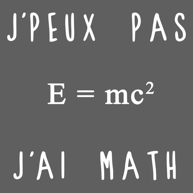 J'peux Pas J'ai Math Blanc