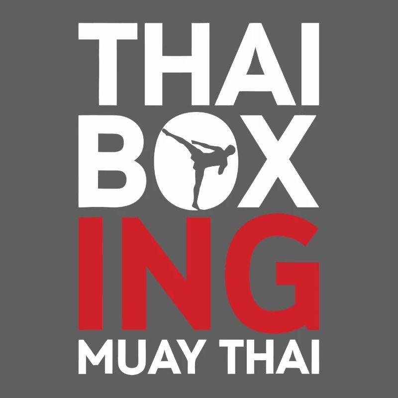 Thai Boxing Muay Thai Emblem